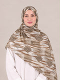 Printed Moroccan Hijab 4