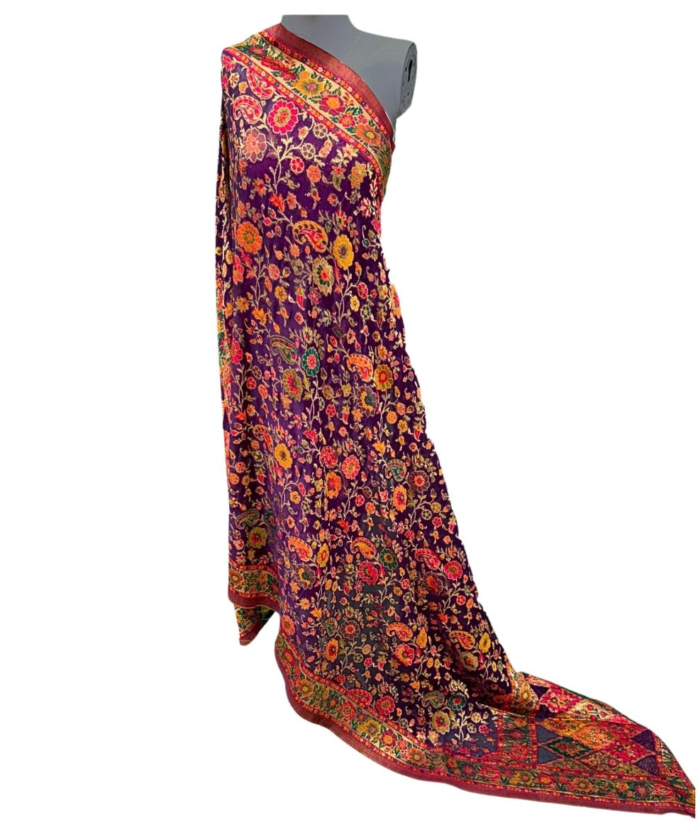 Kani Chiffon Shawl 02