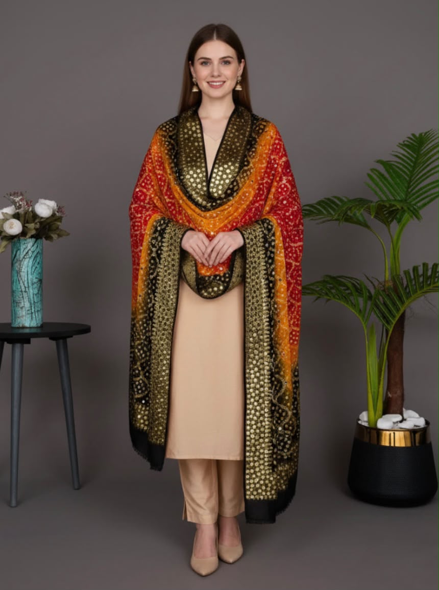 Banarsi Mukesh Shawl 01