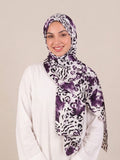 Printed Silk Hijab 7