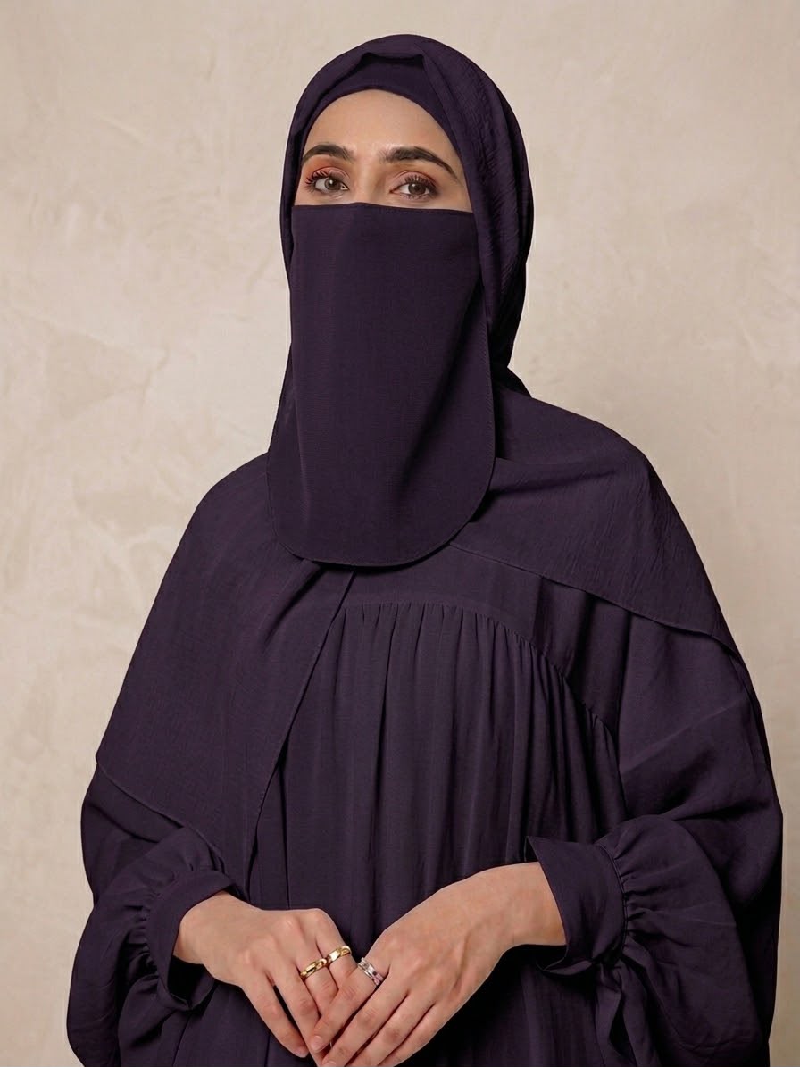 Pack of 6 Half Niqabs