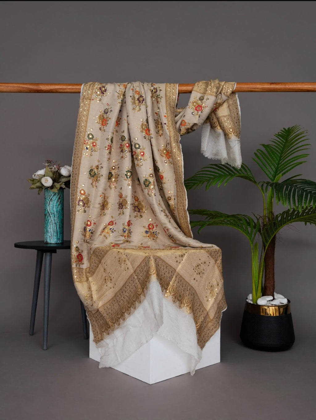 Banarsi Mukesh Shawl 02