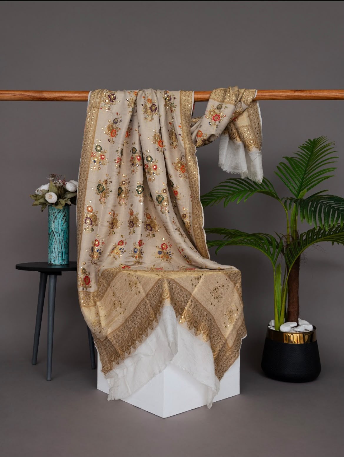 Banarsi Mukesh Shawl 02